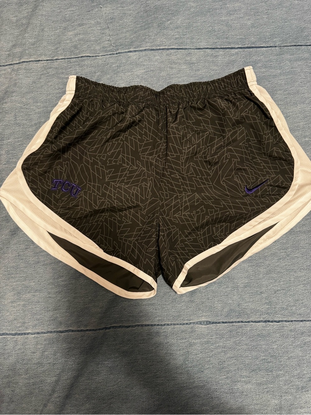 Nike TCU Women’s Black Athletic Shorts